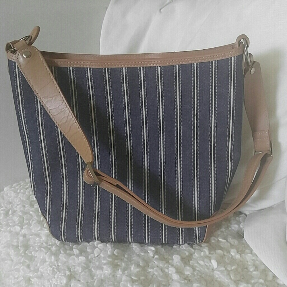 Purse_Denim Striped